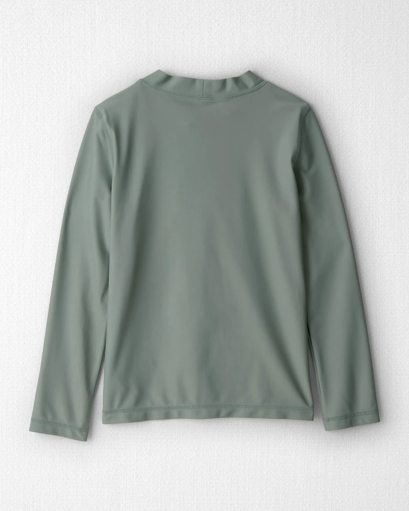 Kid Recycled Long Sleeve Rashguard Top
