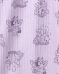 Toddler Girl 2-Piece Bluey™ Short-Sleeve Pyjama Set - Purple