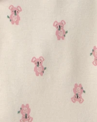 Baby Girl 5-Pack Bunny Multipack Bodysuits