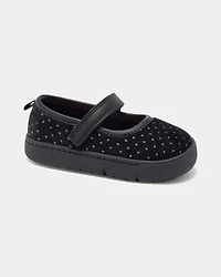 Baby Girl Every Step® First Walker Dress Shoes - Black