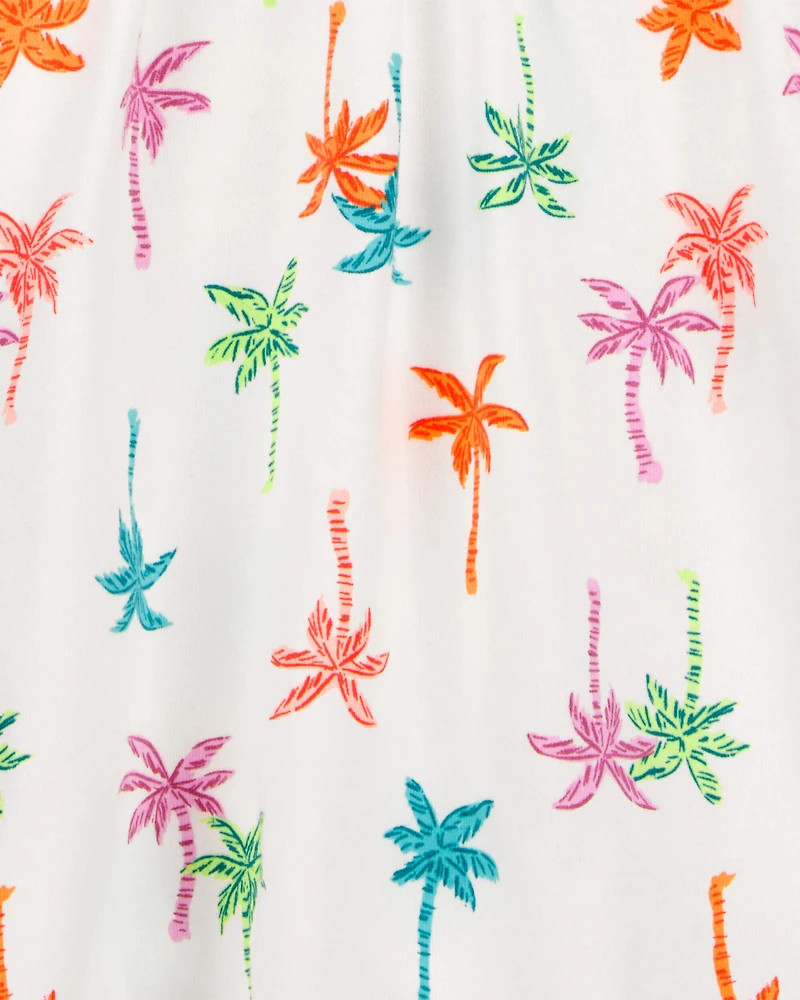 Toddler Palm Tree Tank Dress