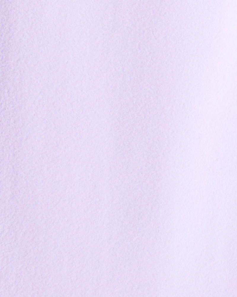 Girls Microfleece Flare Pants - Purple