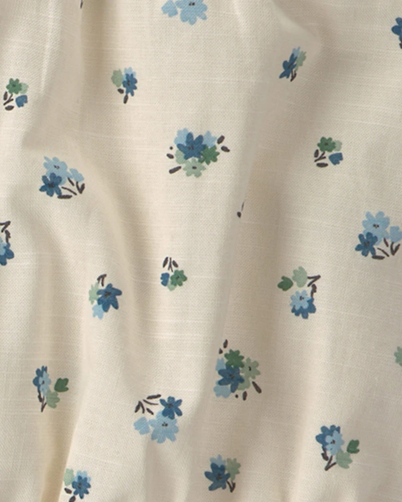 Baby Girl 2-Piece Floral Tank Top & Skirt Set