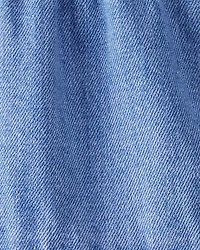Baby Girl Organic Cotton Chambray Dress
