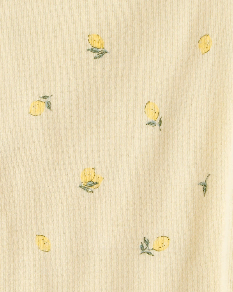 Baby Girl 5-Pack Fruit Multipack Bodysuits - Orange/Green/Yellow