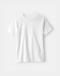 Kid Solid T-Shirt - White