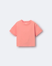 Toddler Rolled Cuff Tee - Orange