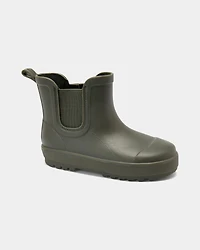 Toddler Boy Rain Boots - Olive