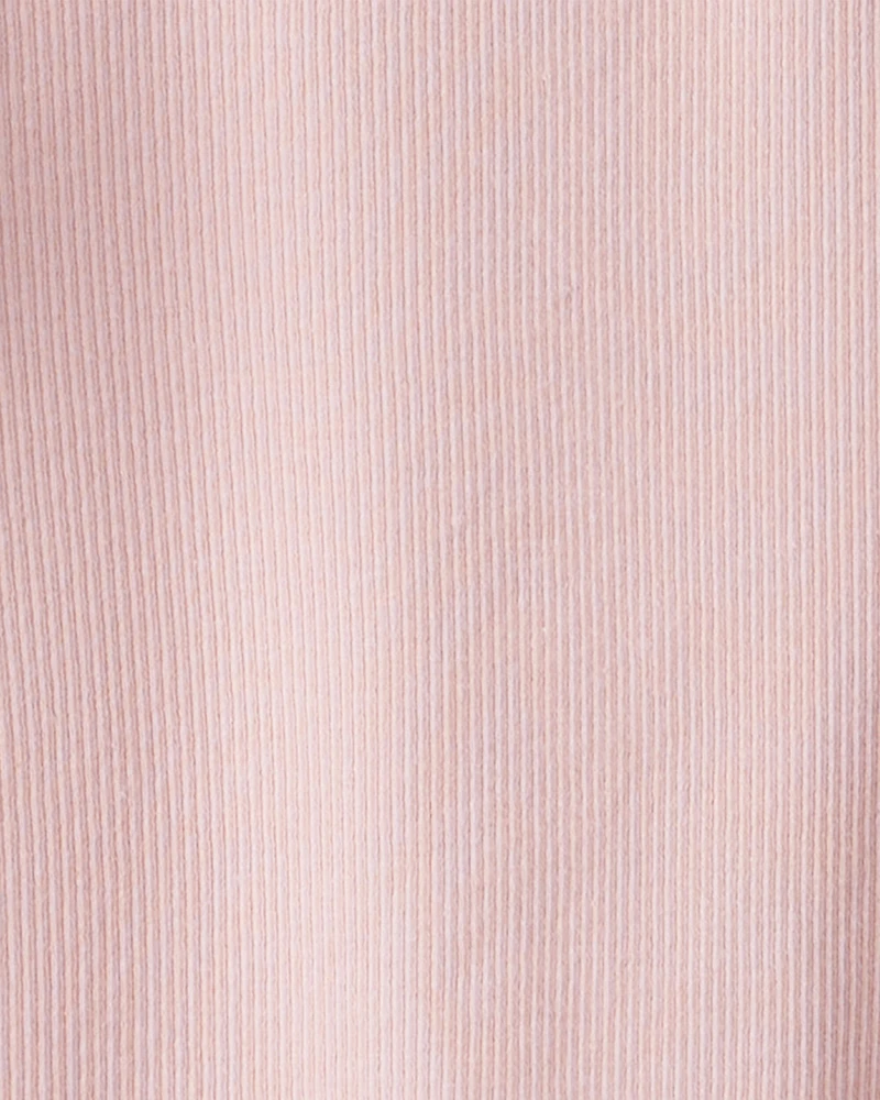 Girls 3-Pack Organic Cotton Flutter Long Sleeve Tees