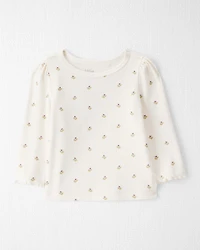 Baby Girl 2-Piece Organic Cotton Jumper Set