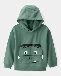 Toddler Boy Halloween Frankenstein Pullover Hoodie