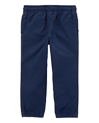 Baby Pull-On Poplin Pants