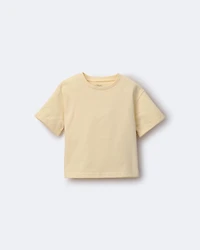 Toddler Rolled Cuff Tee - Yellow