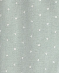Toddler Girl 4-Piece Country Chicken 100% Cotton Snug Fit Pyjama Set - Green/Cream