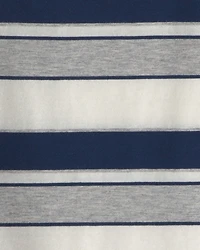Toddler Boy Striped Short-Sleeve T-Shirt - Blue/Grey