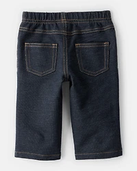 Baby Girl 3-Piece Fleece Vest Outfit Set - Pink