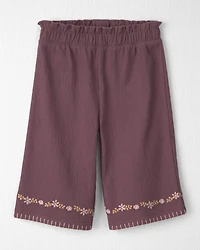 Baby Girl 2-Piece Organic Cotton Smocked Top & Pant Set