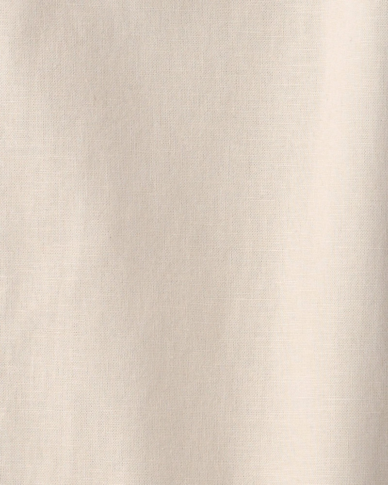 Boys Linen Pants Made with Organic Cotton