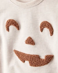 Toddler Boy Halloween Jack-O-Lantern Sweatshirt
