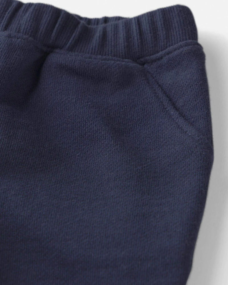 Baby Boy 2-Piece Organic Cotton French Terry Top & Pant Set