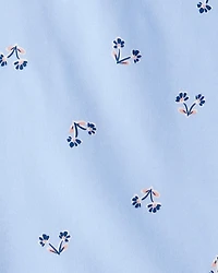 Kid 2-Piece Floral Print Pyjamas