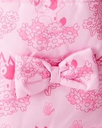 Toddler Girl Bluey™ Hooded Heavyweight Winter Jacket - Pink