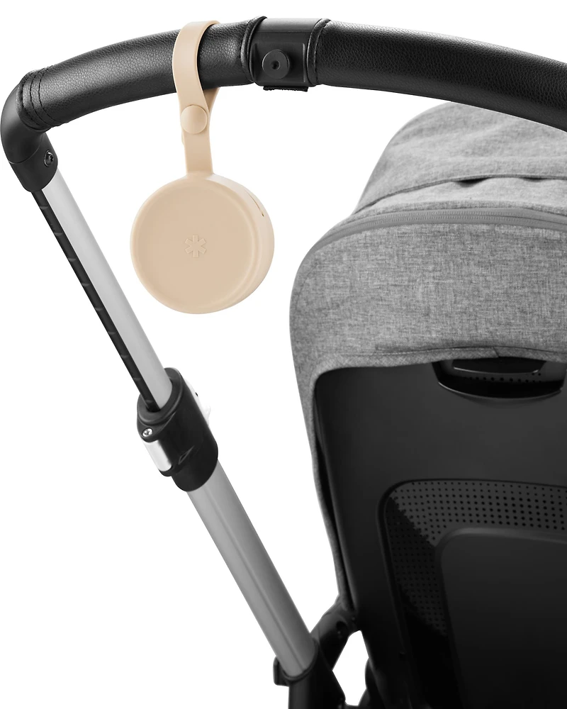 Silicone Pacifier Holder - Oat