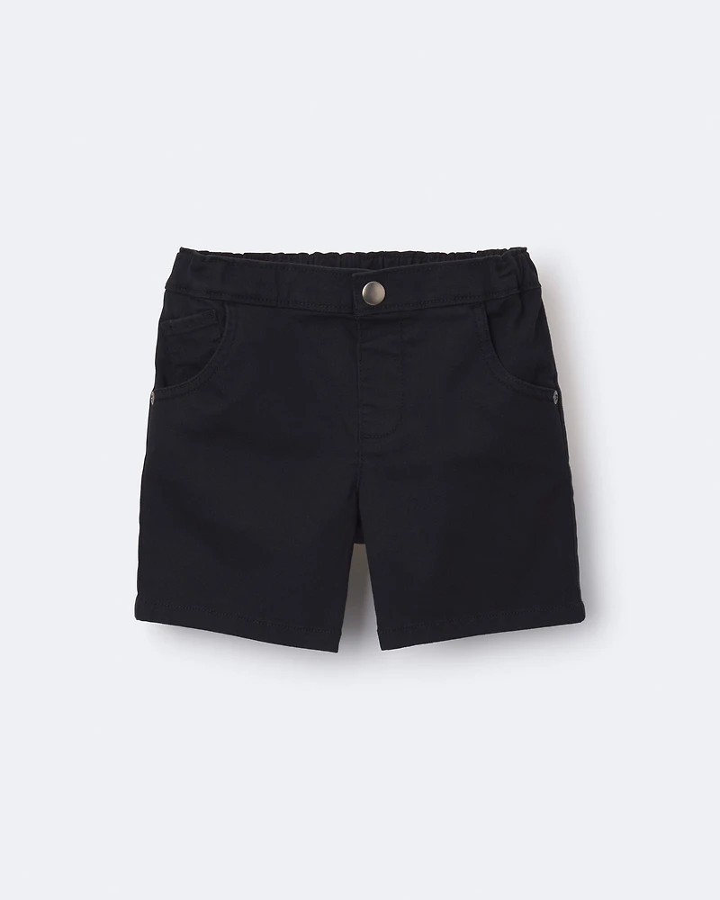 Toddler Boy Bermuda Short - Black