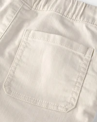 Boys Organic Cotton Shorts Cream