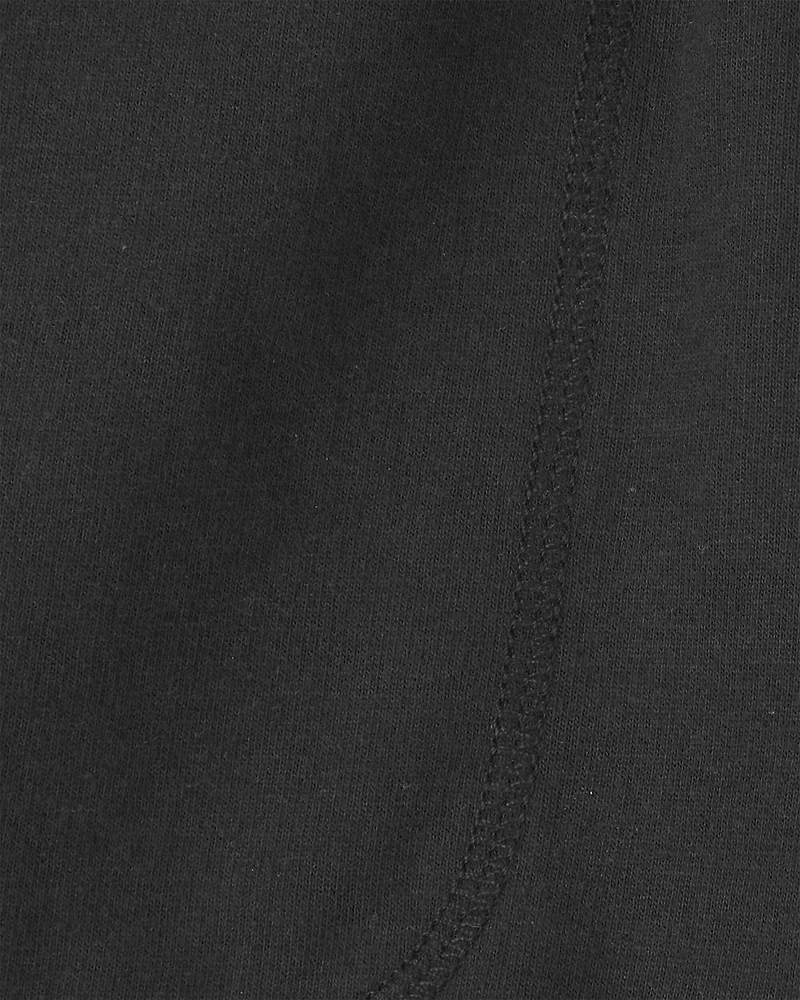 Boys French Terry Shorts - Black