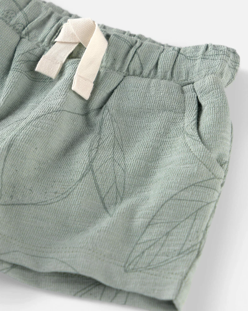 Baby 2-Piece Shorts Set Made with Organic Cotton Sienna Breeze