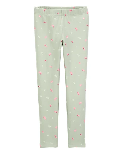 Kid Floral Stretch Leggings