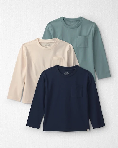 Toddler Boy 3-Pack Organic Cotton Tops