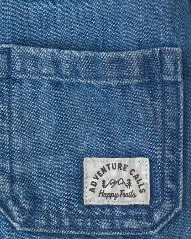 Baby Organic Cotton Denim Barn Jacket