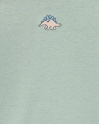 Baby Boy 4-Pack Long-Sleeve Dinosaur Bodysuits