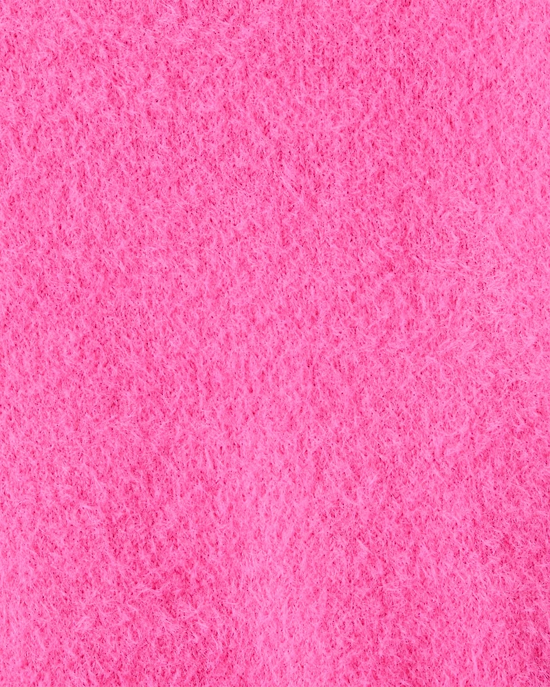 Toddler Girl Brushed Sweater - Pink