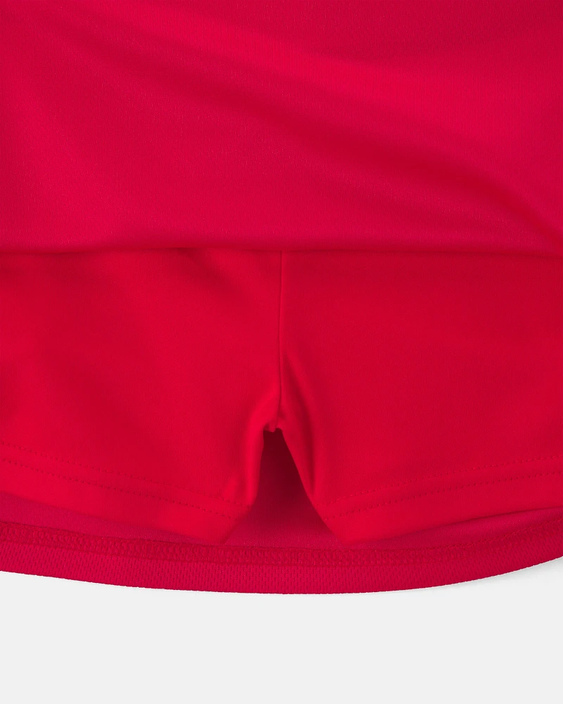 Girls Umbro Canada Active Skort - Red