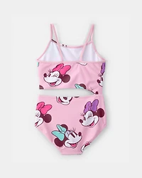 Girls Disney© Minnie Mouse 1-Piece Swimsuit - Pink