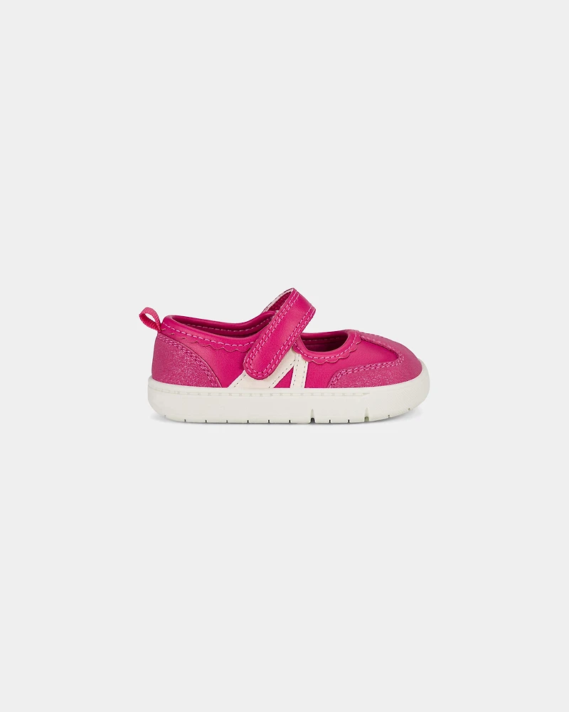 Baby Girl Every Step® First Walker Flats - Pink