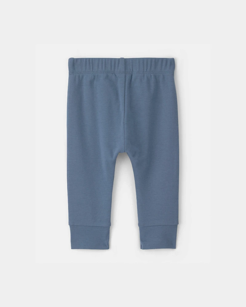 Baby Boy 2-Pack Cotton Pants - Blue