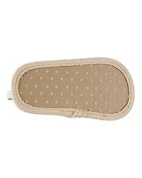 Baby Eyelet Sandals - White
