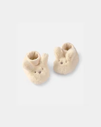 Baby Bunny Slippers - White
