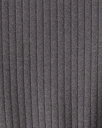 Toddler Girl Long-Sleeve Peplum Top - Black