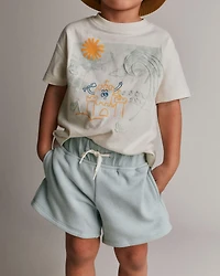 Toddler City Park™ Shorts - Light Blue