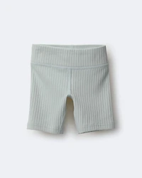 Toddler Girl Brooklyn Bike Shorts - Light Blue