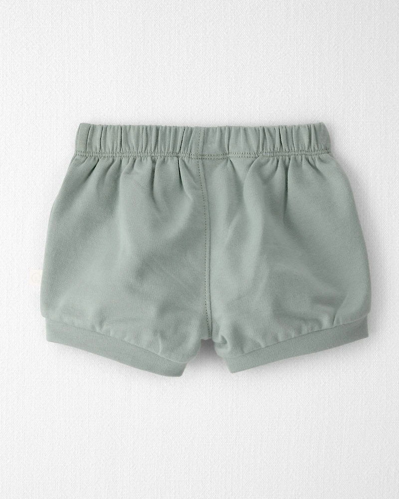 Baby Girl 2-Pack French Terry Shorts Under The Sea
