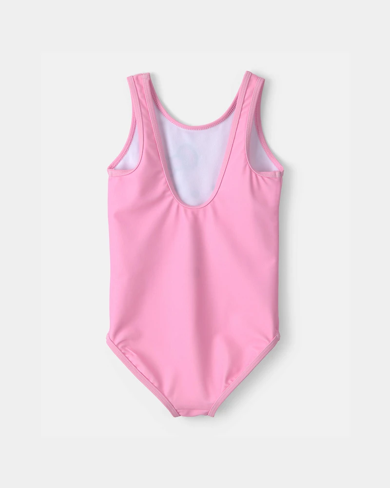 Toddler Girl 1-Piece Hello Kitty® Swimsuit - Pink