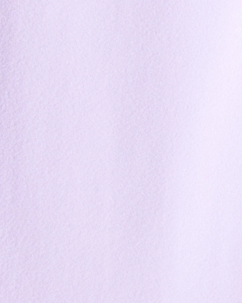 Girls Microfleece Flare Pants - Purple
