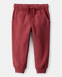 Toddler Boy DayDream Fleece Joggers - Red