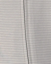 Baby 2-Pack Elephant Striped 100% Cotton 2-Way Zip Sleepers - Grey